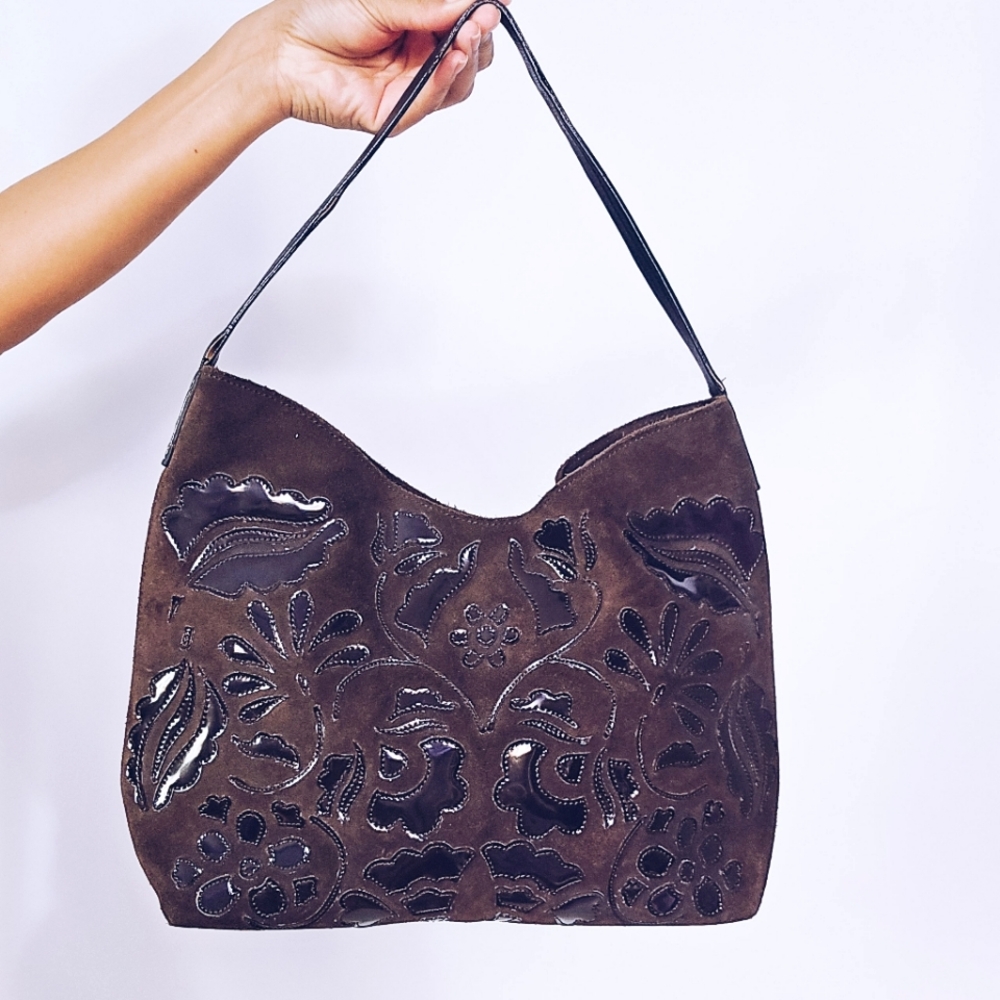 Antonio Melani Suede Handbag